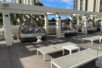Rooftop pool