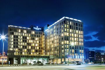 Front of property - evening/night