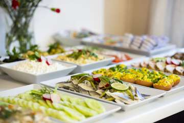 Breakfast buffet