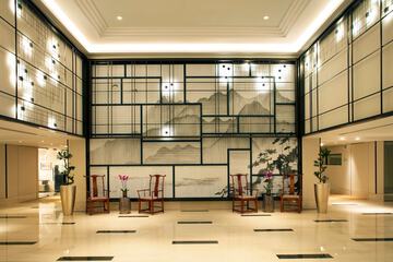 Interior entrance