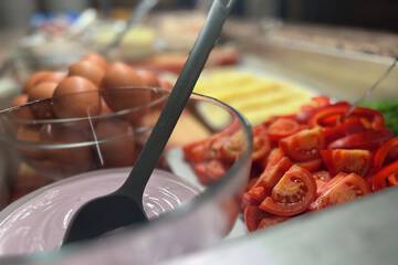 Breakfast buffet