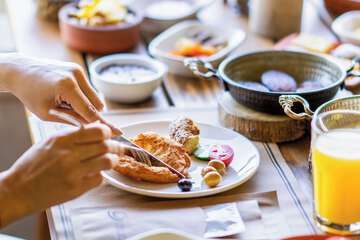 Breakfast buffet