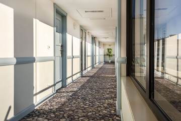 Handrails in hallways