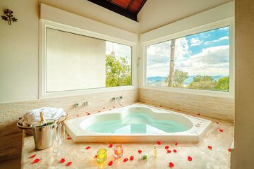Private spa tub