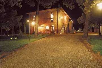 Front of property - evening/night