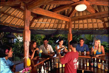 Poolside bar