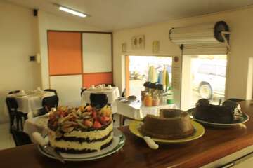 Breakfast area