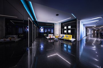 Lobby sitting area