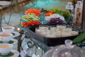Breakfast area