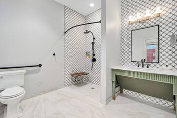 Accessible bathroom
