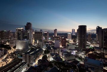 City view from property