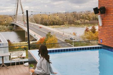 Rooftop pool