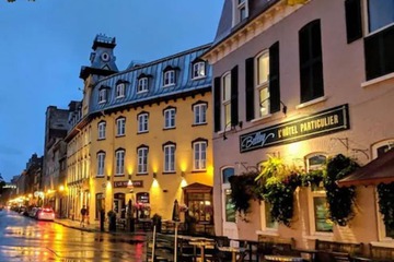 Front of property - evening/night