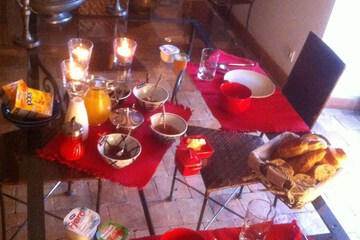 Breakfast area
