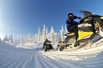 Snowmobiling