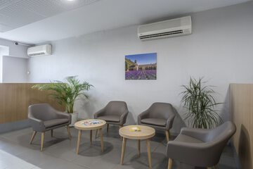 Lobby sitting area
