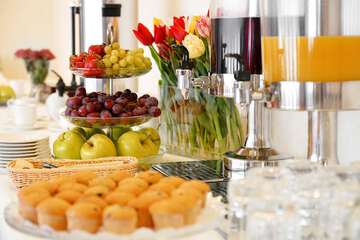 Breakfast buffet