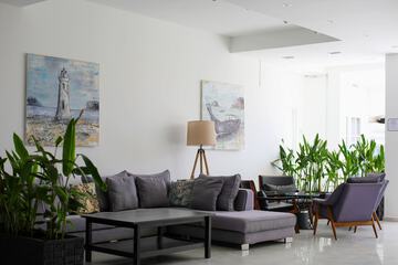 Lobby sitting area