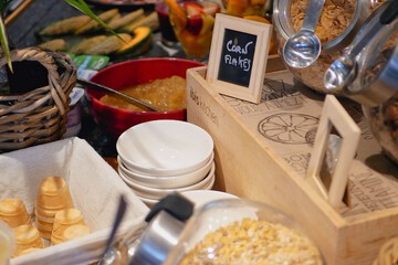 Breakfast buffet