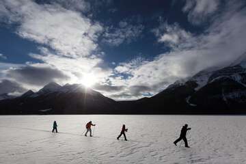 Skiing