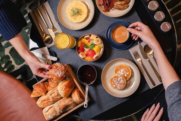 Breakfast buffet