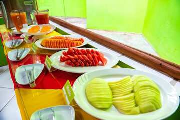 Breakfast buffet