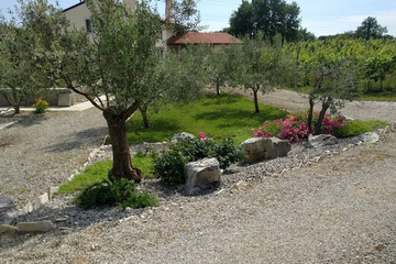 outside
