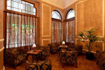 Lobby sitting area