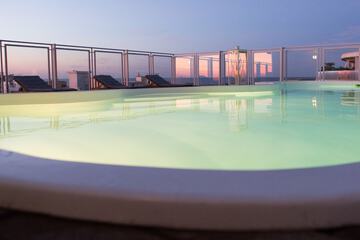 Rooftop pool