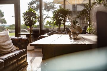 Lobby sitting area