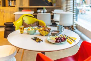 Breakfast area