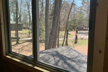 outside
