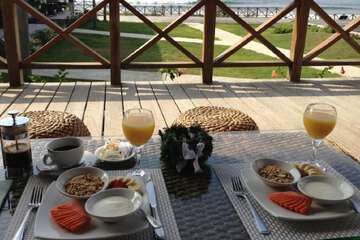 Breakfast area