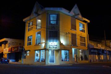 Front of property - evening/night