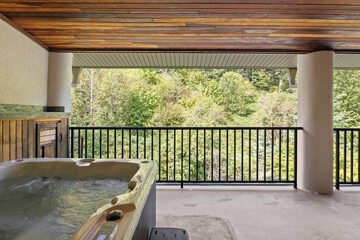 Private spa tub