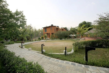 outside