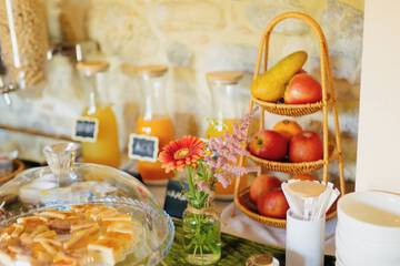 Breakfast buffet