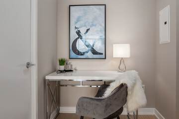 In-room business center