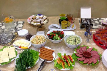 Breakfast area
