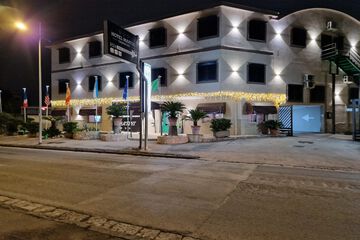 Front of property - evening/night