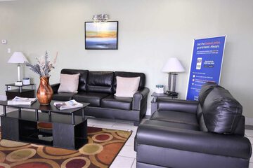 Lobby sitting area