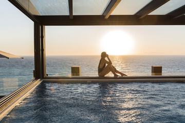 Rooftop pool