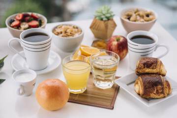 Breakfast buffet