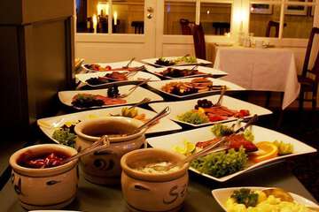 Breakfast area