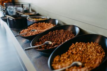 Breakfast buffet
