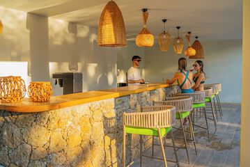 Poolside bar