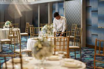 Indoor wedding