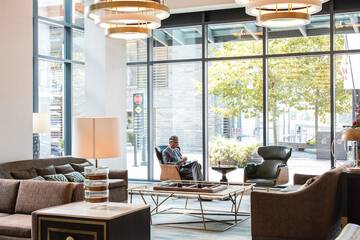 Lobby sitting area