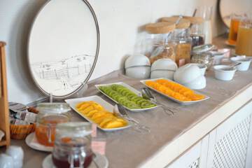 Breakfast area