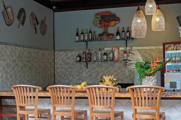 Poolside bar